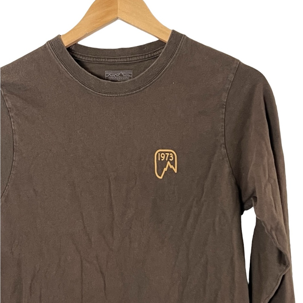 Patagonia | Organic cotton crew neck long sleeve graphic tee Men’s size … - Picture 5 of 9